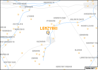 map of Lemzyaki