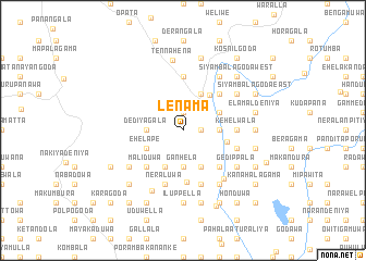 map of Lenama