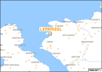 map of Lenankeel