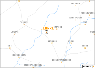 map of Lénaré