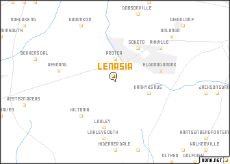 Lenasia (South Africa) map - nona.net