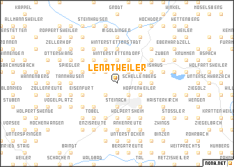 map of Lenatweiler