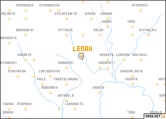 map of Lēnaw