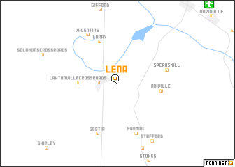 map of Lena