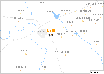 map of Lena