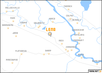 map of Lena