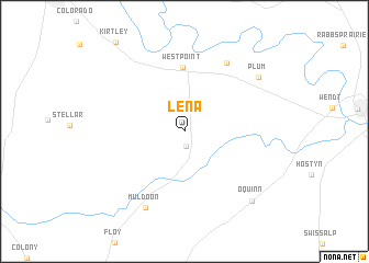 map of Lena