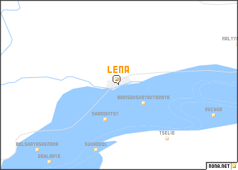 map of Lena