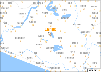 map of Lenbo