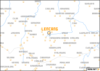 map of Lencang