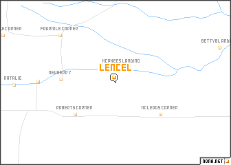 map of Lencel