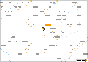 map of Len Cham