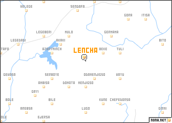 map of Lēnchʼa