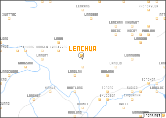 map of Len Chua