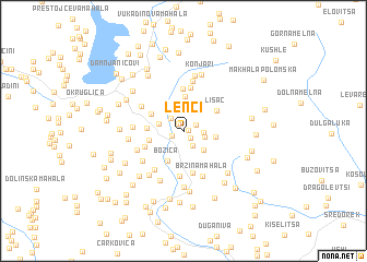 map of Lenci