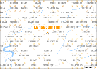 map of Lendequintana
