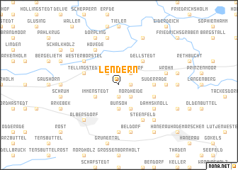 map of Lendern