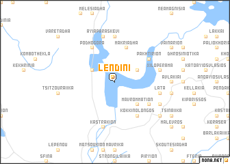 map of Lendíni