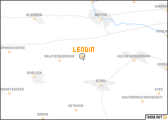 map of Lendin