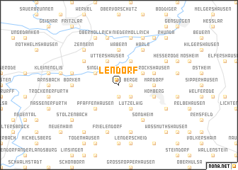 map of Lendorf