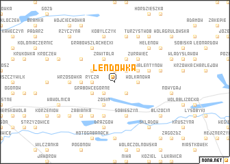 map of Lendówka