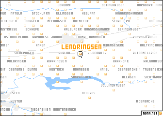 map of Lendringsen