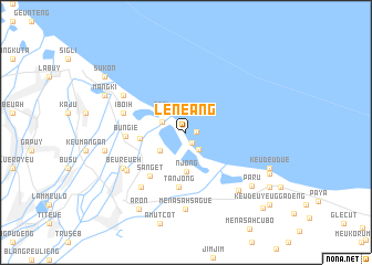 map of Leneang