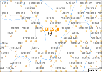 map of Lénéssa