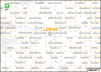 map of LʼEnfer