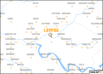 map of Len Fou