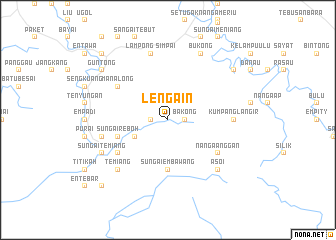 map of Lengain