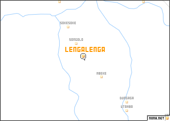 map of Lenga-Lenga