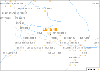 map of Lengau