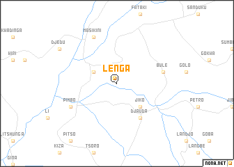 map of Lenga