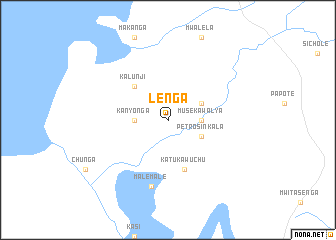 map of Lenga