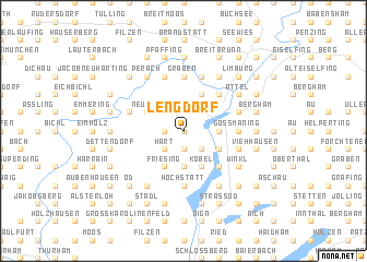 map of Lengdorf