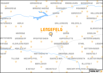 map of Lengefeld