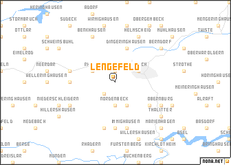 map of Lengefeld