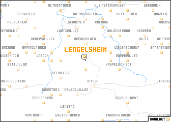 map of Lengelsheim