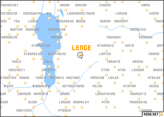 map of Le-nge