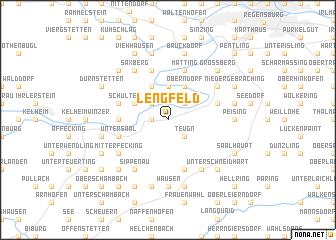 map of Lengfeld