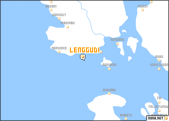 map of Lenggudi