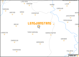 map of Lengjiangtang