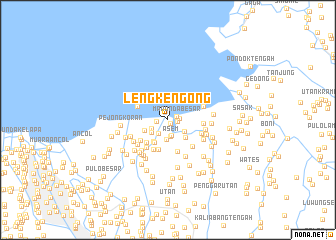 map of Lengkengong