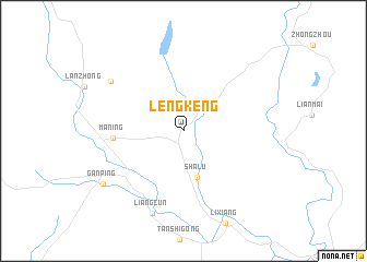 map of Lengkeng