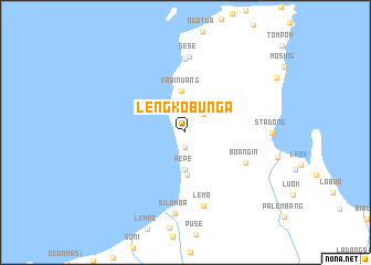 map of Lengkobunga