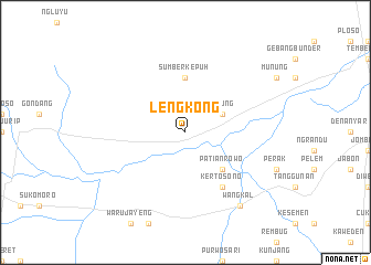 map of Lengkong