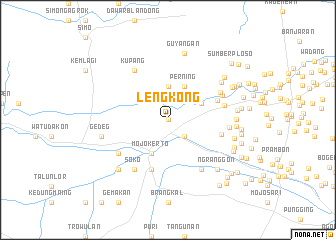 map of Lengkong