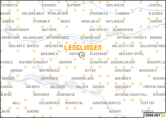 map of Lenglingen