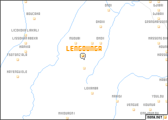 map of Lengounga